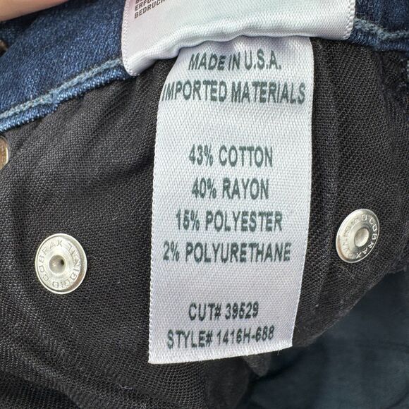 CITIZENS OF HUMANITY Rocket High Rise Skinny Dark Wash Jeans Size 28 - Picture 8 of 8